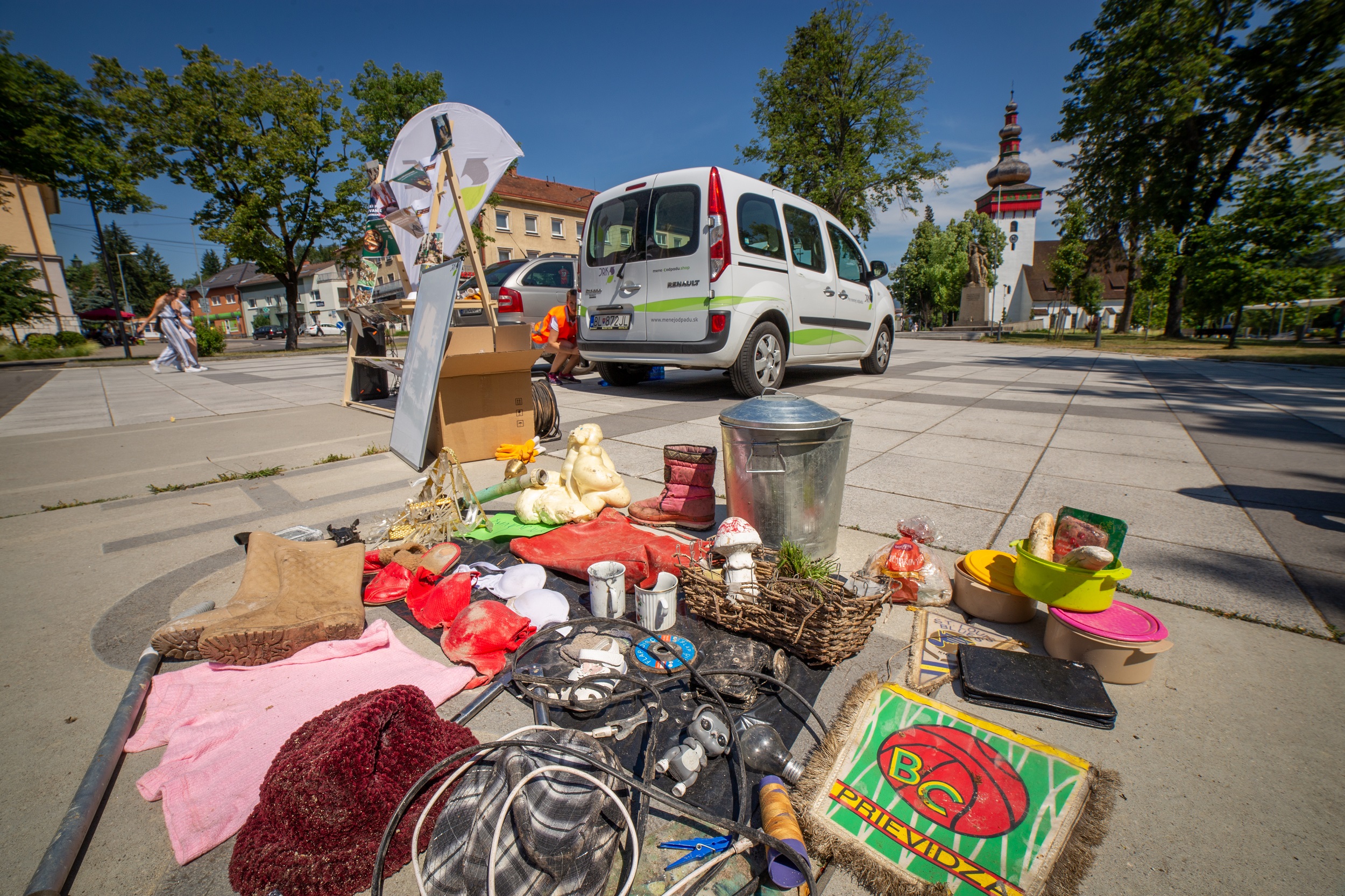 Handlova, analyza odpadu, triedenie odpadu