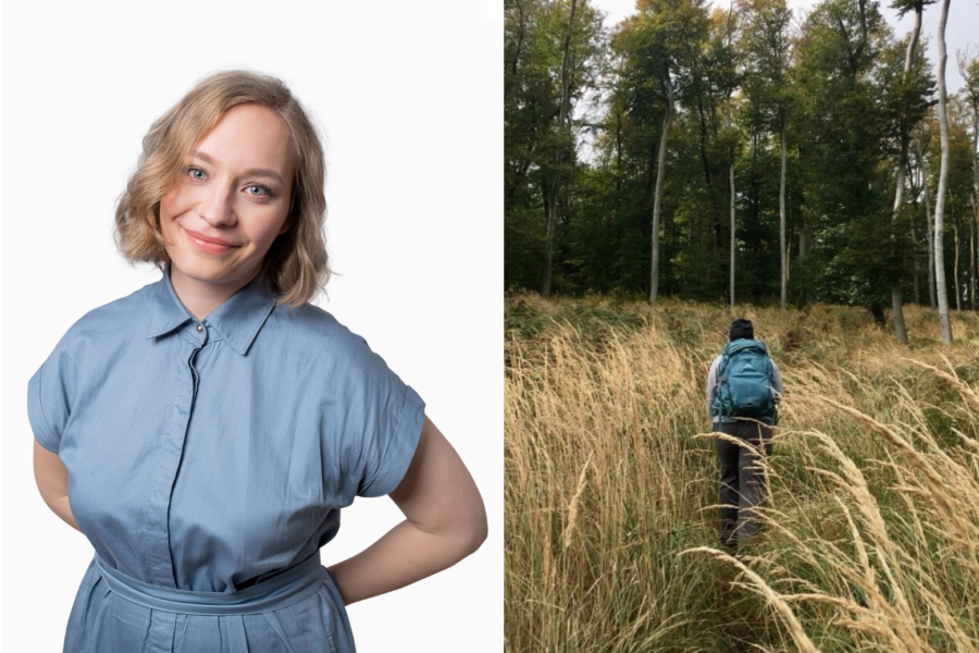 Turistka Lenka -Zo JRK Slovensko logistika