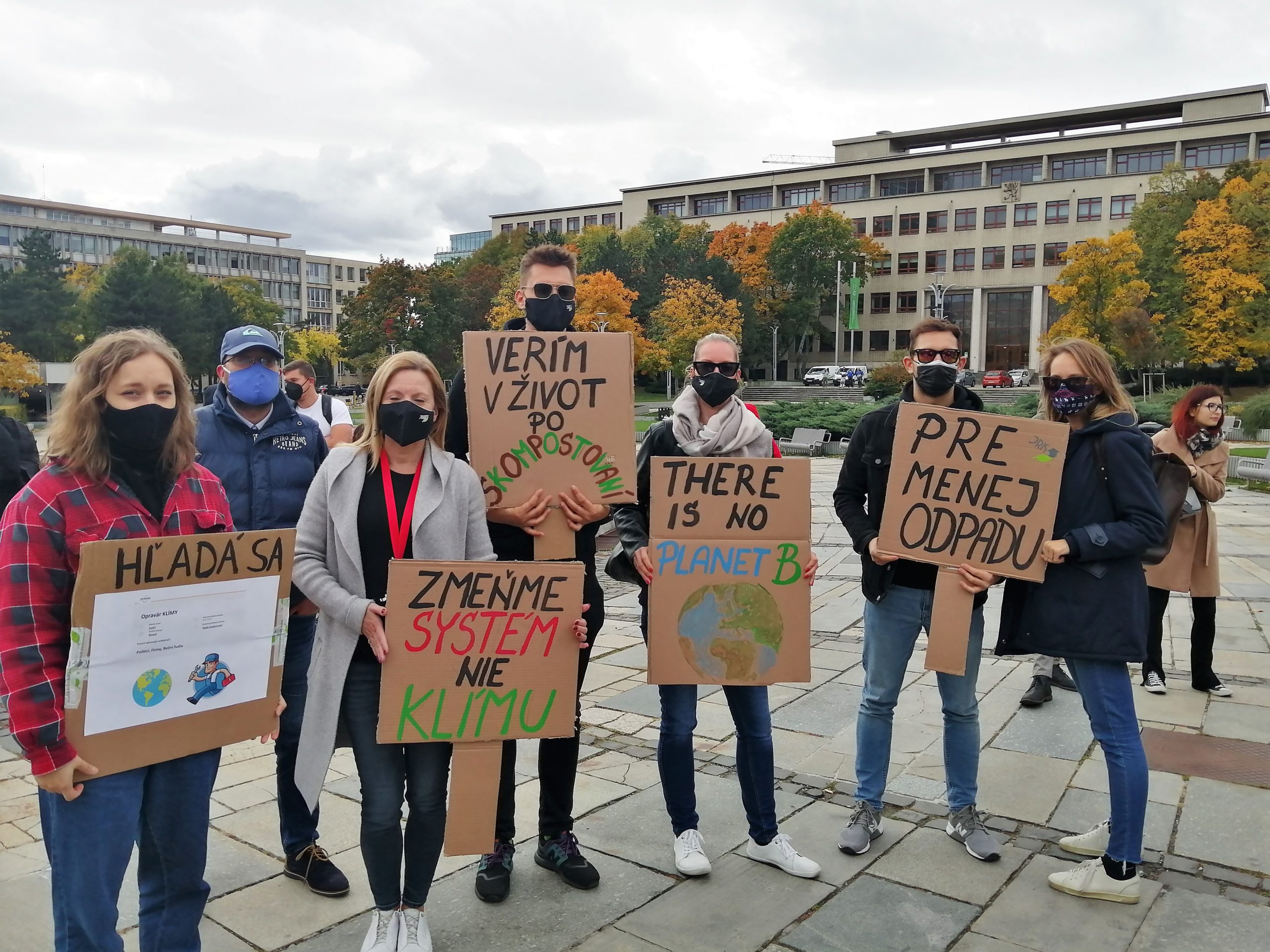 Protest za klímu JRK Slovesnko